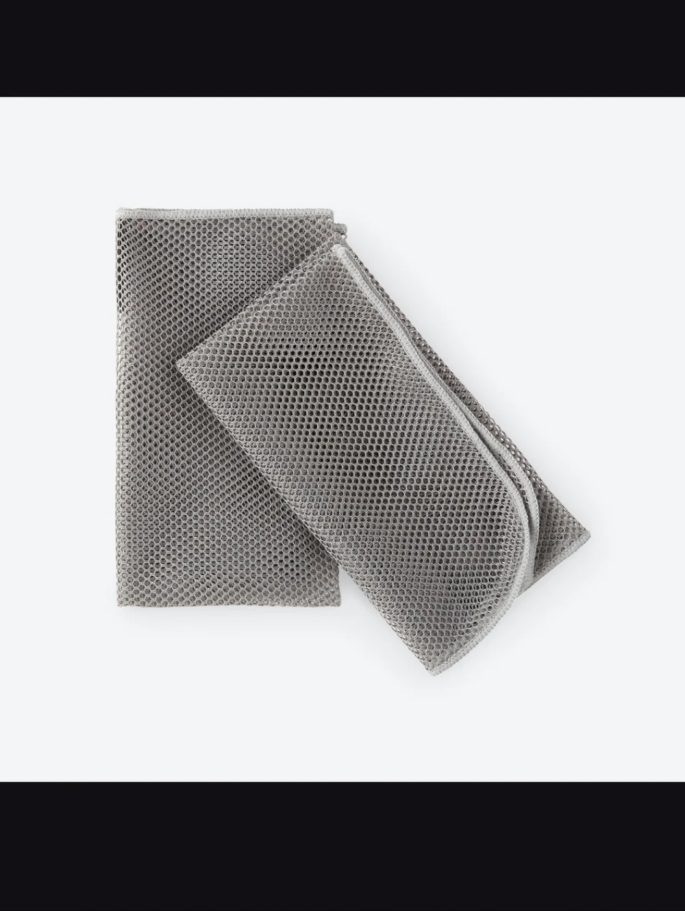 New In Package Norwex Netted Dish Cloths Grey 2 Pack Kitchen Graphite Microfiber